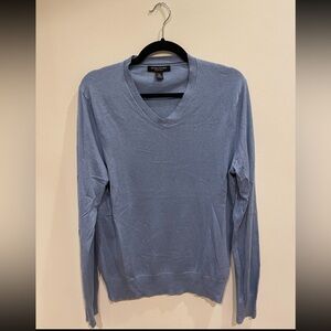 Blue banana republic luxury blend sweater size M silk, cashmere, and cotton